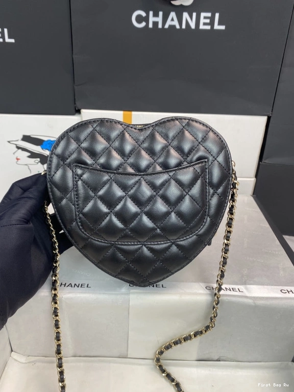 Firstbag Ru CHANEL Heart Bag-18*16.5*6.5CM 0811